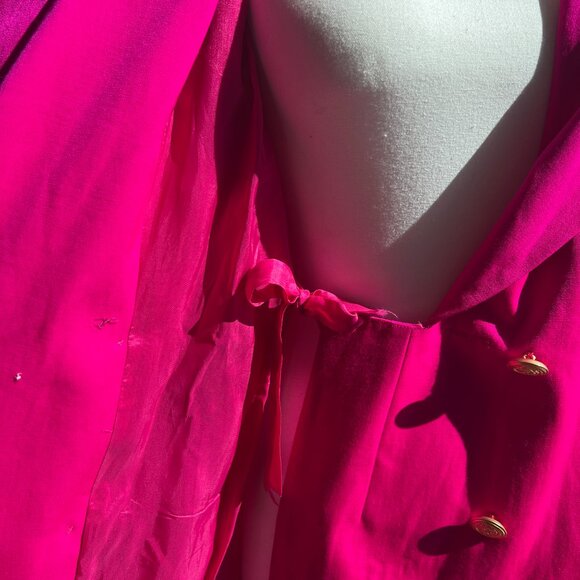 Premier Dresses Petites Vintage Pink Blazer Dress with Statement Button Size 8 - Picture 13 of 17